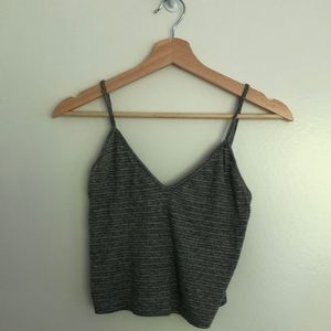 Brandy Melville salt and pepper tank top